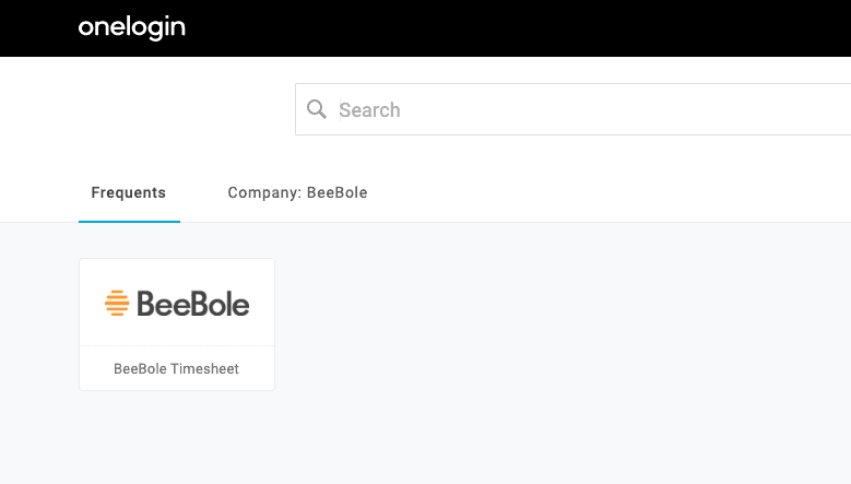 Integrate OneLogin and Beebole