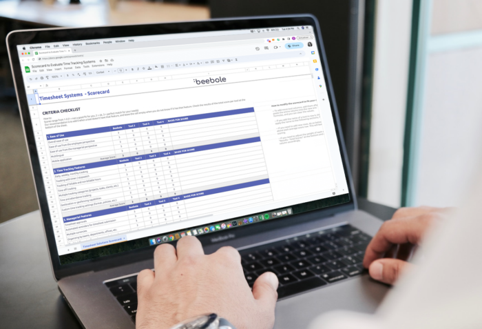 How to choose a time tracking tool for your team (+free scorecard Excel template)