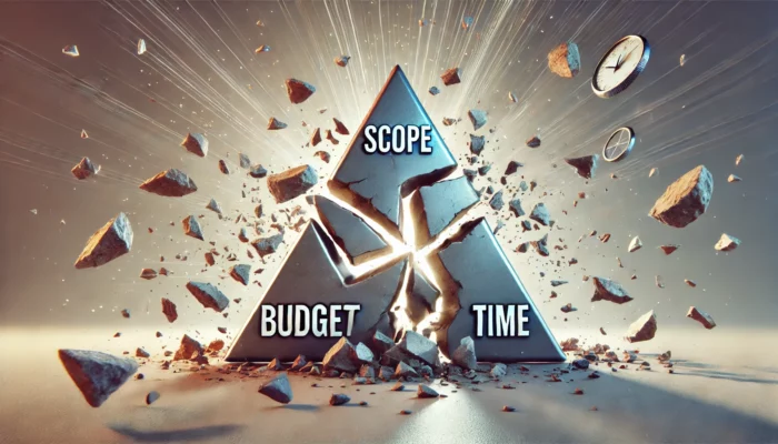The death of the project management triangle