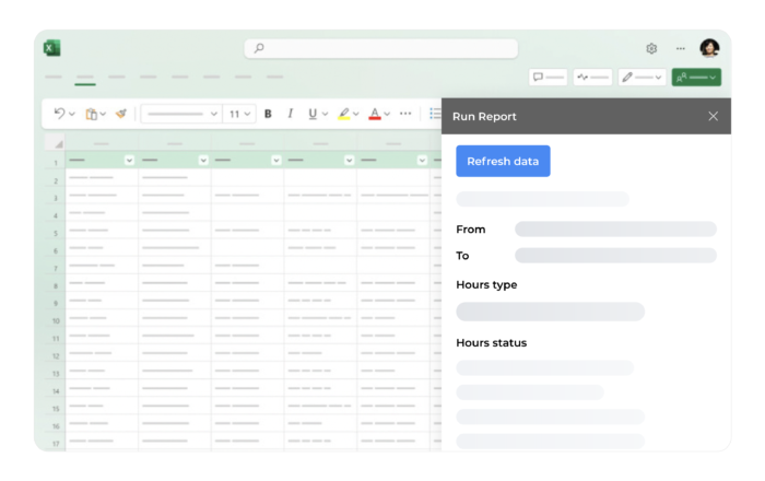 The Beebole add-in for Microsoft Excel makes analysis and insight into your time tracking data much easier