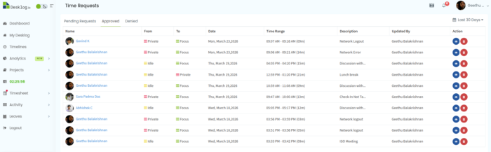 Top 10 best time tracking tools with automated timesheet approval workflows for managers 5 desklog tool