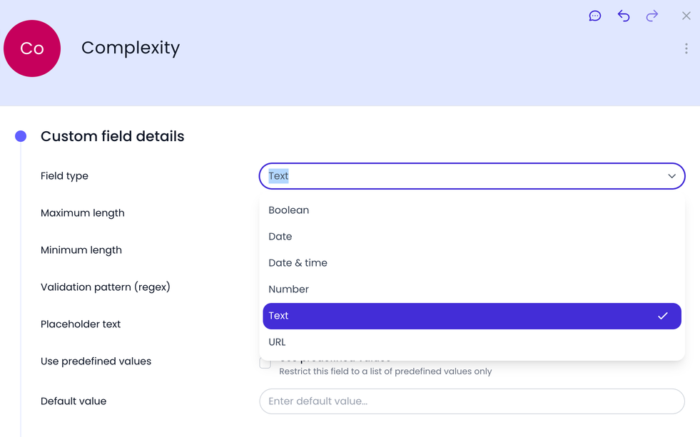 Beebole allows for unlimited custom fields and tags