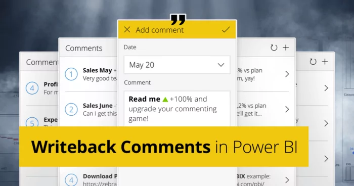 Writeback comments in Power BI is a useful feature when it comes to finance planning.