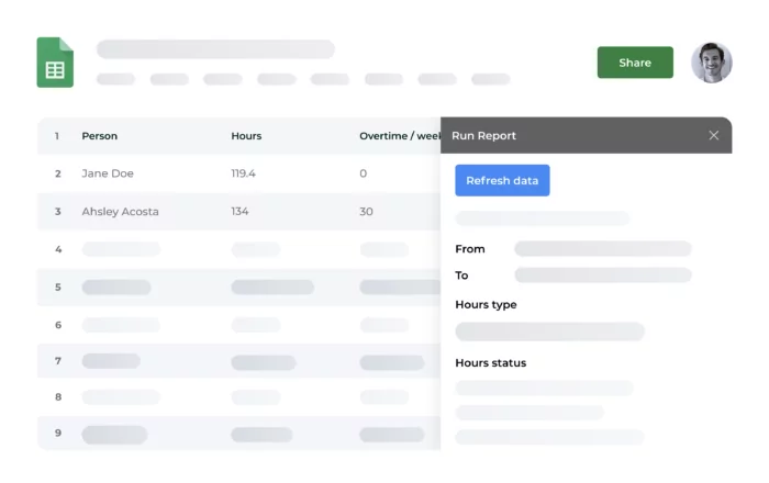 Project cost control made easy: Mastering budget to actual variance analysis 7 Beebole's addon for Google Sheets is a great option for analyzing project time tracking data and looking into project budget variances.