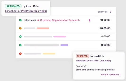 Top 11 best time tracking tools with automated timesheet approval workflows for managers 12 Screenshot of Toggl Track