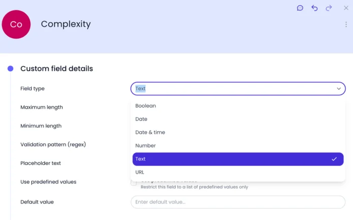 Beebole allows for unlimited custom fields and tags